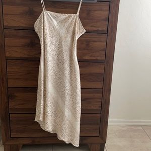 silk dress adjustable straps